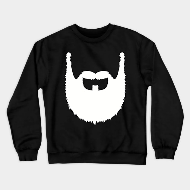 Beard Crewneck Sweatshirt by Designzz